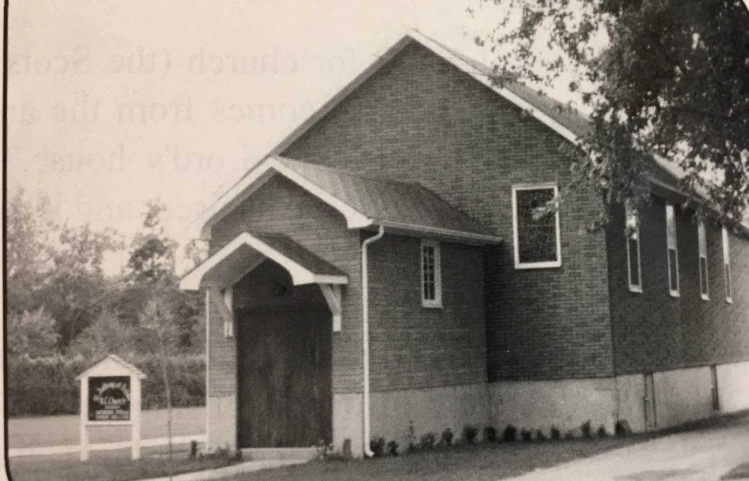 Church on Huron Terrace 1950